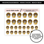 AUDIOBOOK MOXIE CHICK BEACH READ / QUARTER SHEET / NEW RELEASE