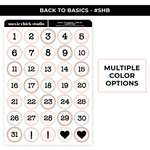 BACK TO BASICS #SHB LARGE SHEET - NEW RELEASE