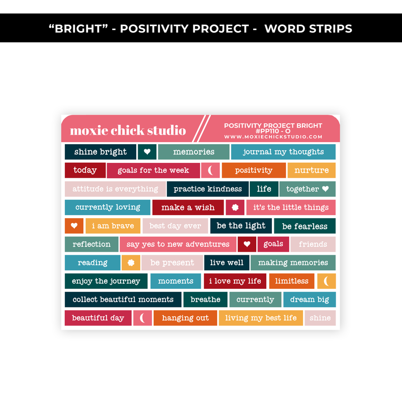 BRIGHT - POSITIVITY PROJECT KIT - NEW RELEASE