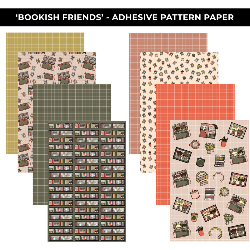 JOURNALING BIG BUNDLE "BOOKISH FRIENDS" - NEW RELEASE