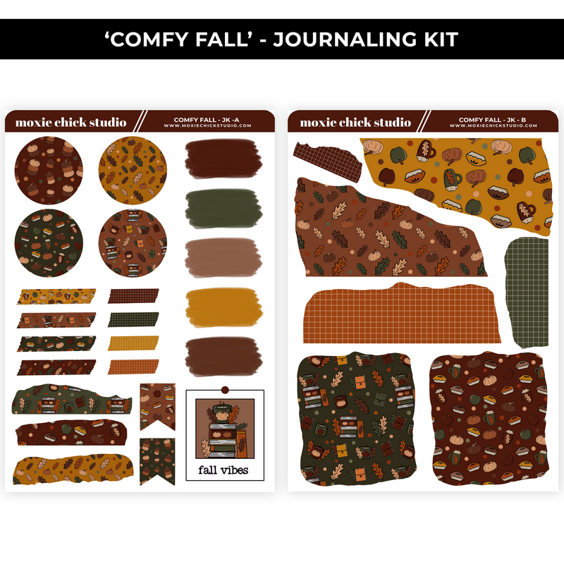 JOURNALING BIG BUNDLE "COMFY FALL" - NEW RELEASE