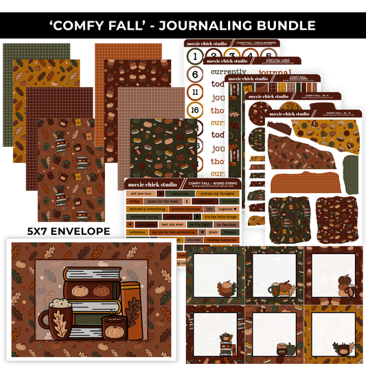 JOURNALING BIG BUNDLE "COMFY FALL" - NEW RELEASE