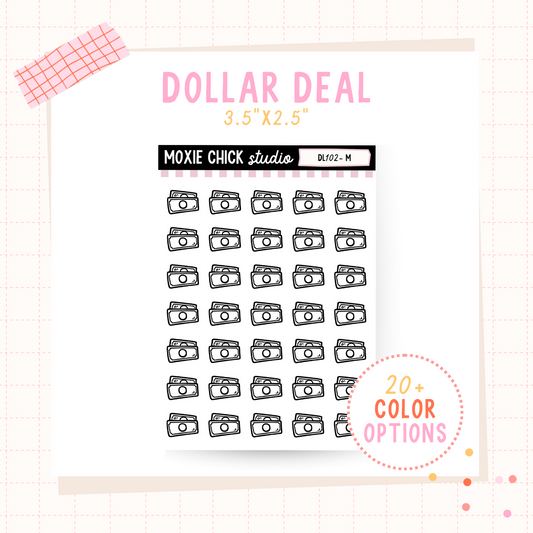 Money - Dollar Deal Sticker Sheets – Perfect for On-the-Go Planners & Journals