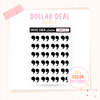 Quotation marks - Dollar Deal Sticker Sheets – Perfect for On-the-Go Planners & Journals)