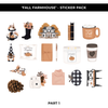 FALL FARMHOUSE STICKER PACK - NEW RELEASE