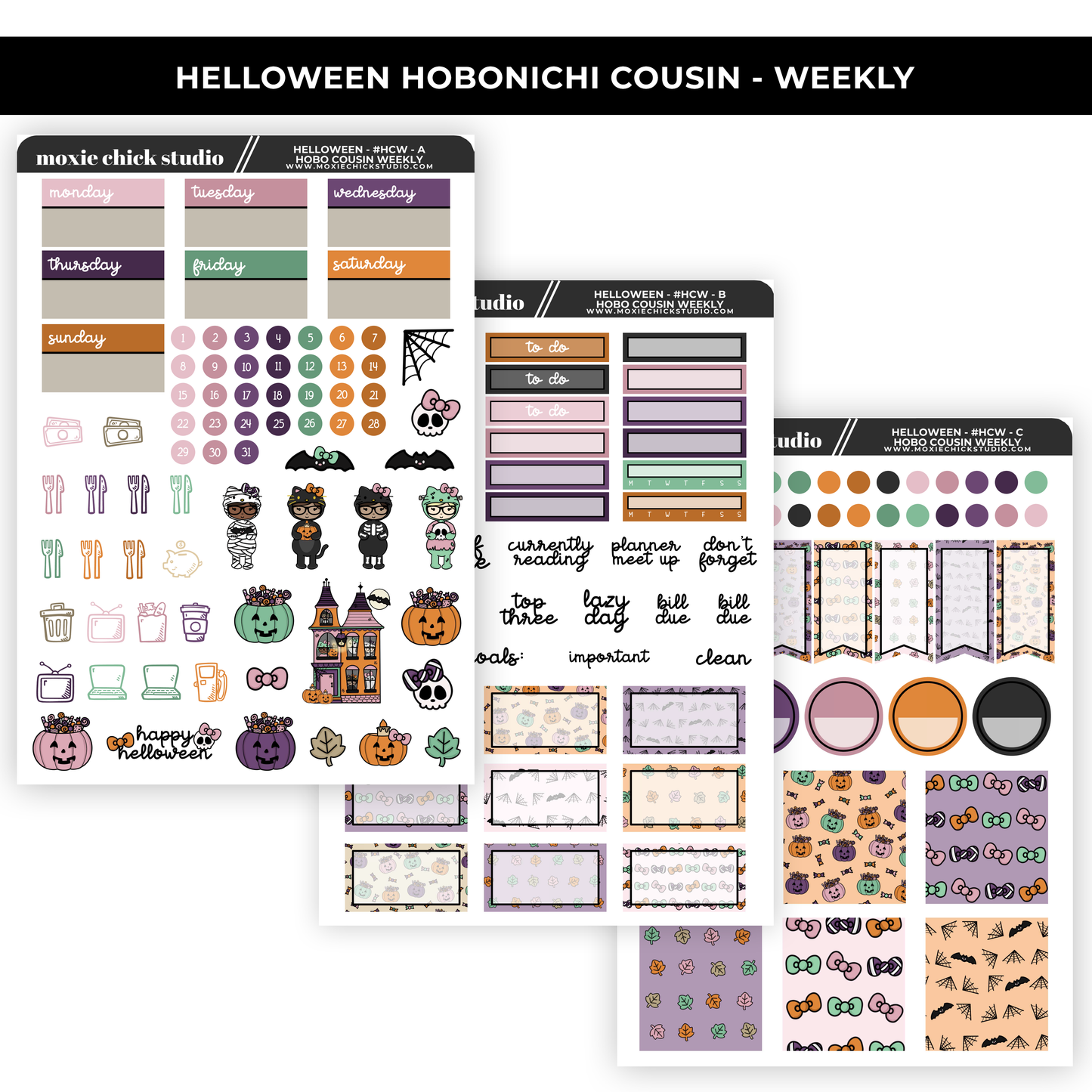 HELLOWEEN 'HOBONICHI COUSIN - WEEKLY' - NEW RELEASE