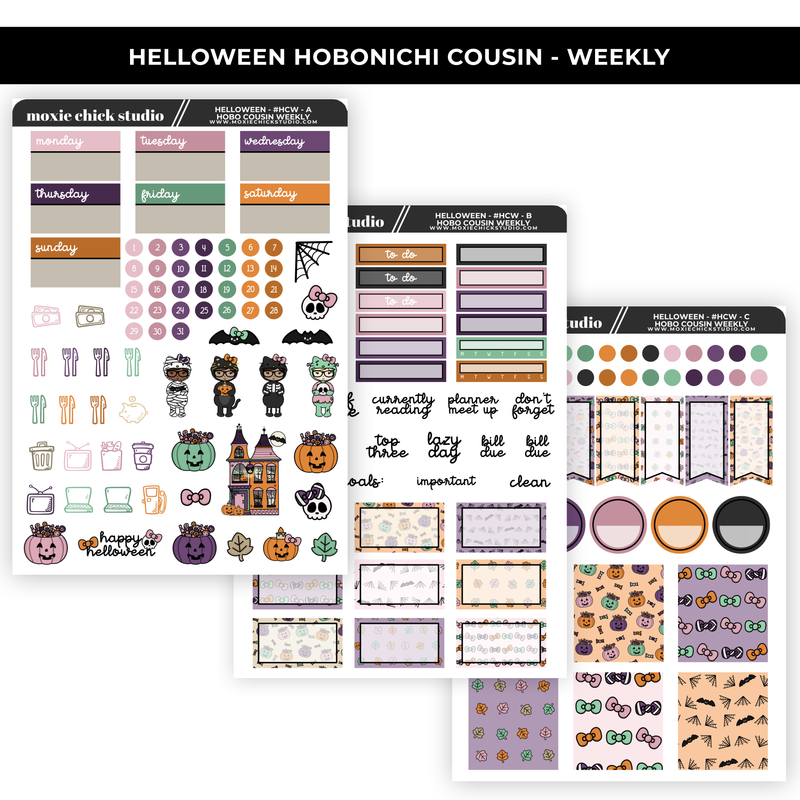 HELLOWEEN 'HOBONICHI COUSIN - WEEKLY' - NEW RELEASE