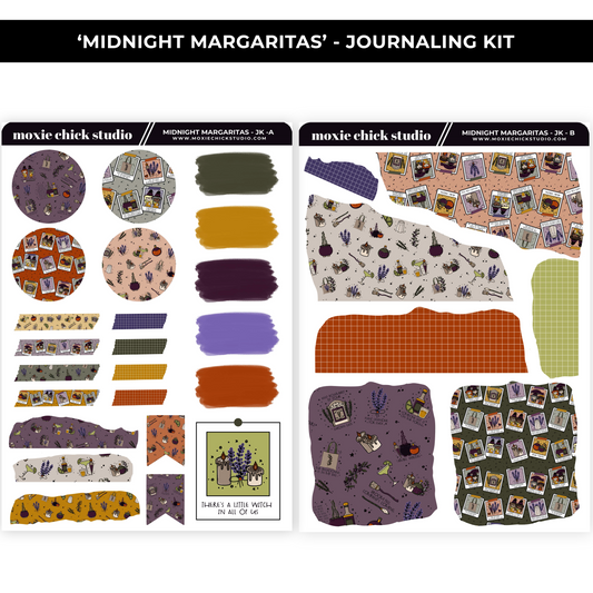 MIDNIGHT MARGARITAS - JOURNALING KIT - NEW RELEASE