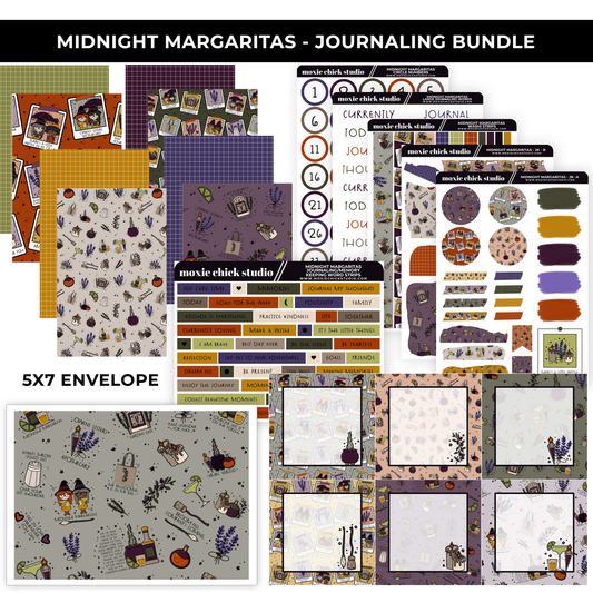 JOURNALING BIG BUNDLE "MIDNIGHT MARGARITAS" - NEW RELEASE