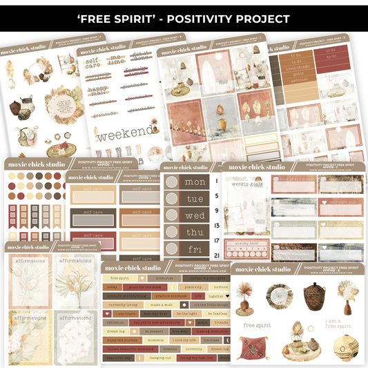 FREE SPIRIT - POSITIVITY PROJECT KIT - NEW RELEASE