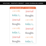 INTUITION - POSITIVITY PROJECT KIT - NEW RELEASE