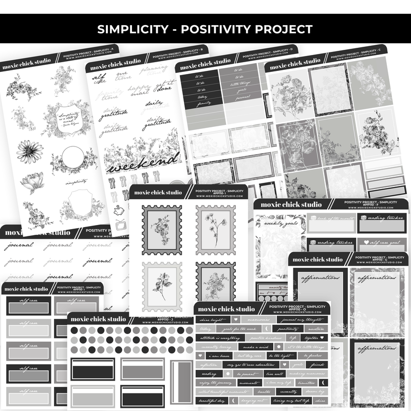 SIMPLICITY - POSITIVITY PROJECT KIT - NEW RELEASE