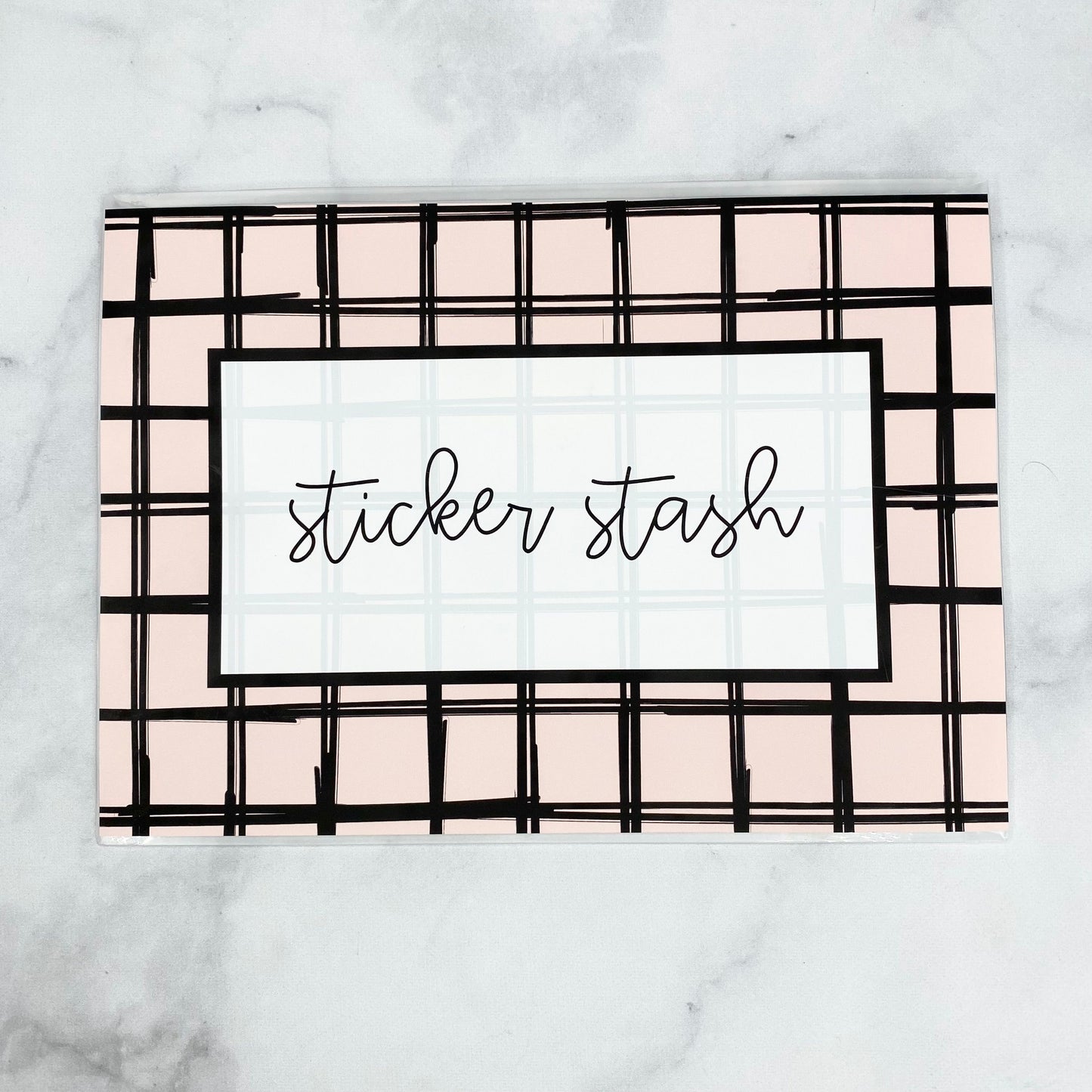 5X7 ENVELOPE 'GRID STICKER STASH' - NEW RELEASE