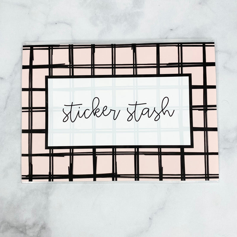 5X7 ENVELOPE 'GRID STICKER STASH' - NEW RELEASE