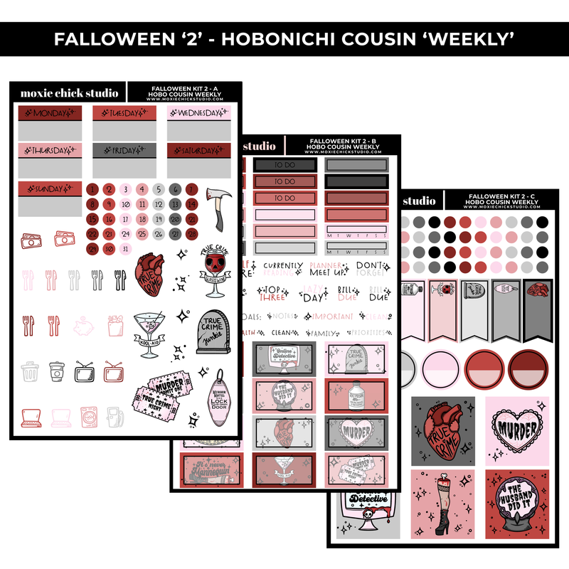 FALLOWEEN '2' 'HOBONICHI COUSIN - WEEKLY' - NEW RELEASE