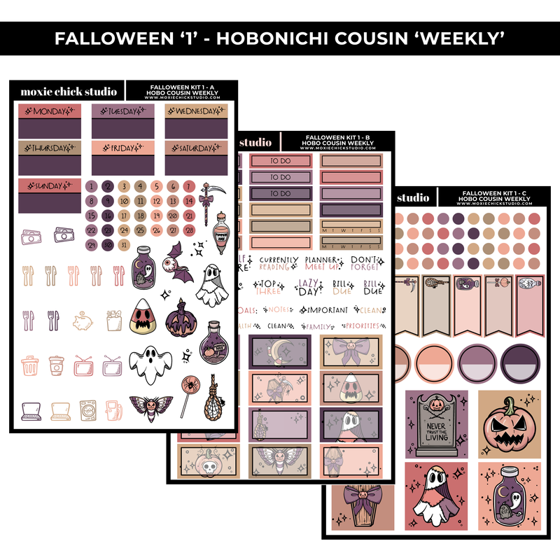 FALLOWEEN '1' 'HOBONICHI COUSIN - WEEKLY' - NEW RELEASE