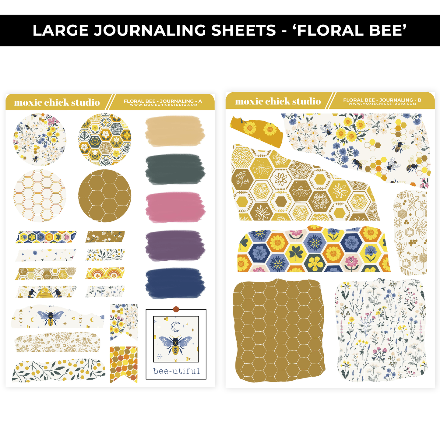 JOURNALING BIG BUNDLE "FLORAL BEE" - NEW RELEASE