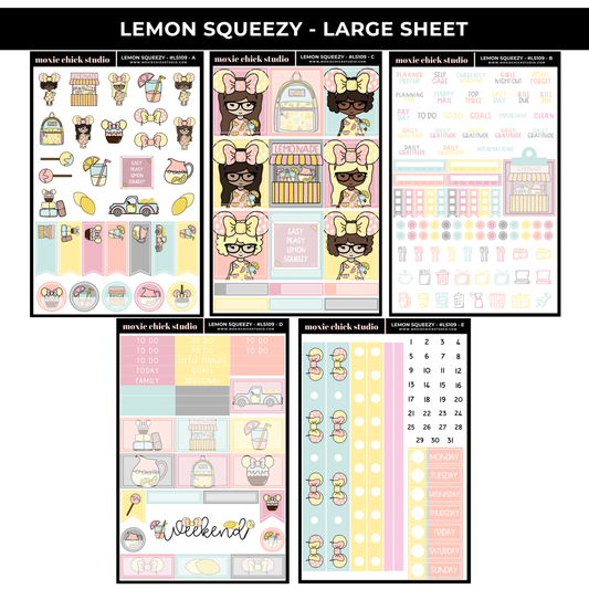 LEMON SQUEEZY (HAND DRAWN) - NEW RELEASE