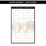 LEMON SQUEEZY (HAND DRAWN) - NEW RELEASE