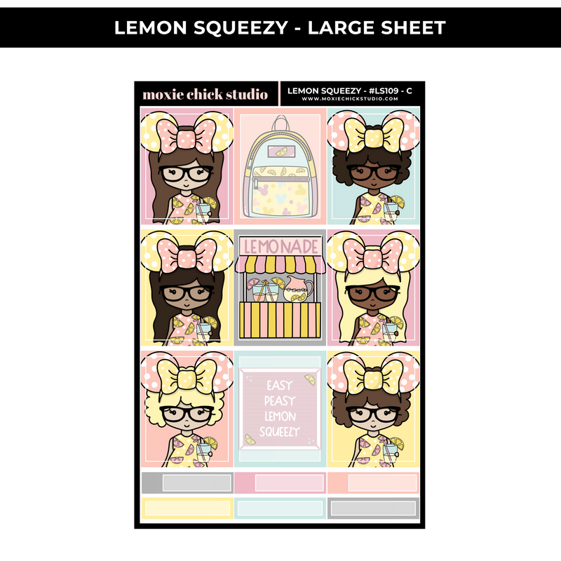 LEMON SQUEEZY (HAND DRAWN) - NEW RELEASE