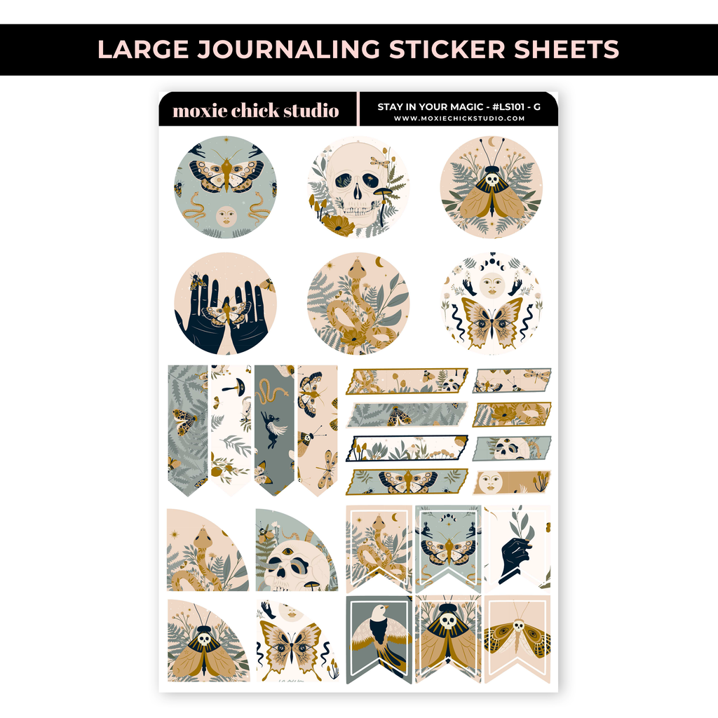 STAY IN YOUR MAGIC / JOURNALING SHEETS / NEW RELEASE