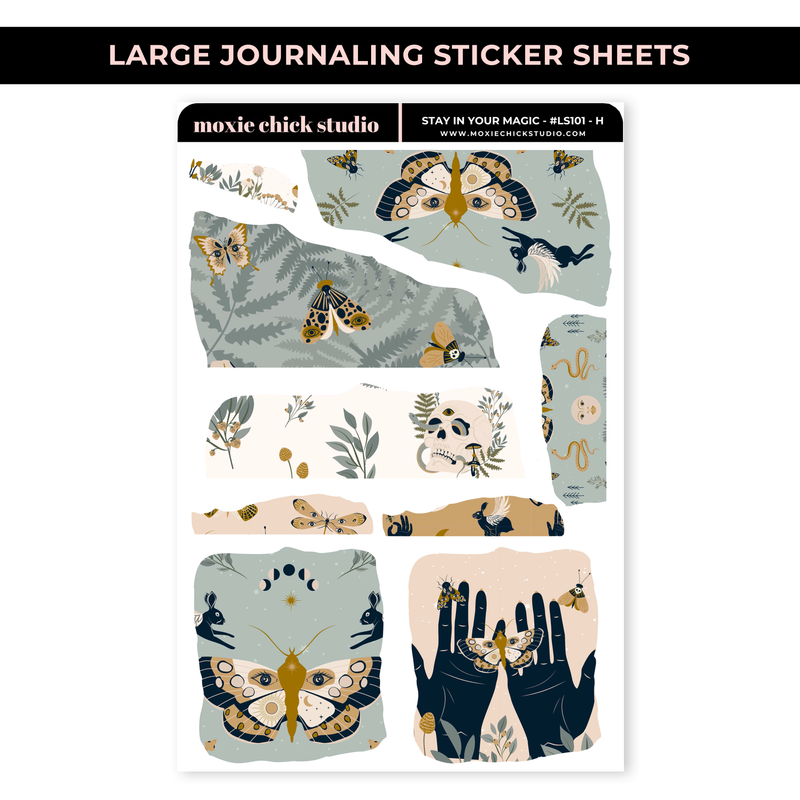 STAY IN YOUR MAGIC / JOURNALING SHEETS / NEW RELEASE