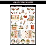 COZY HOLIDAYS / 5 LARGE SHEETS / NEW RELEASE