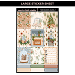 COZY HOLIDAYS / 5 LARGE SHEETS / NEW RELEASE