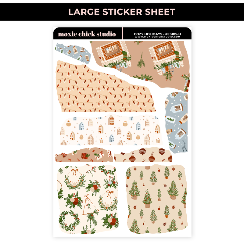 COZY HOLIDAYS / JOURNALING SHEETS / NEW RELEASE