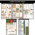 COZY HOLIDAYS / 5 LARGE SHEETS / NEW RELEASE