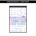 MERMAID BESTIES (HAND DRAWN) - NEW RELEASE