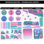 MERMAID BESTIES - JOURNALING SHEETS - NEW RELEASE