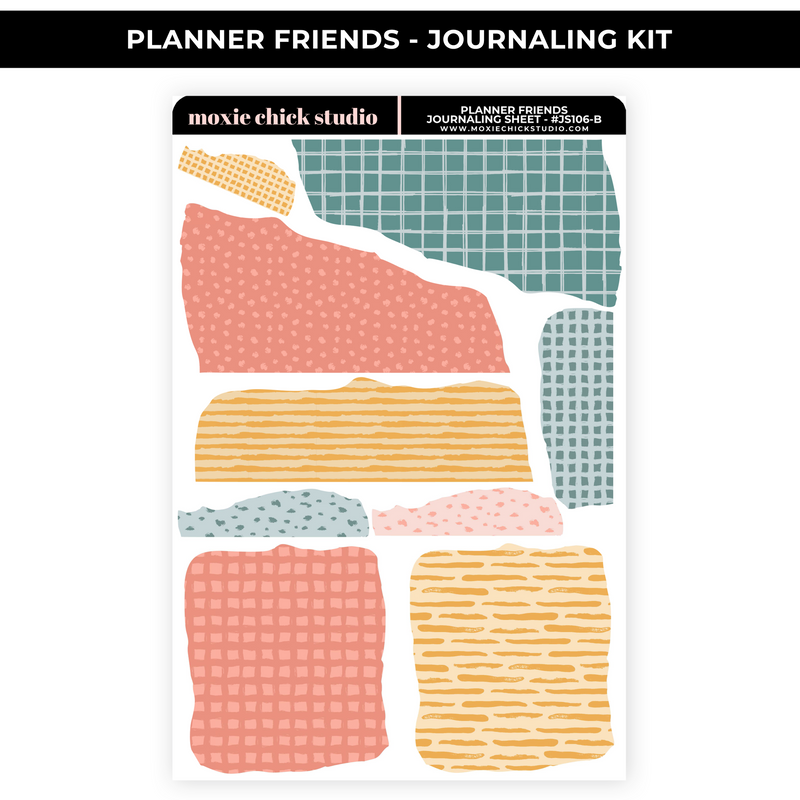 PLANNER FRIENDS - JOURNALING SHEETS - NEW RELEASE