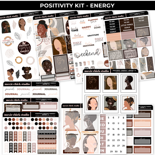 ENERGY - POSITIVITY PROJECT KIT - NEW RELEASE