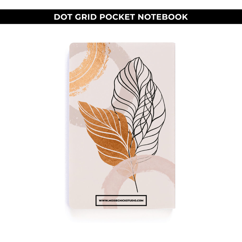 DOT GRID POCKET NOTEBOOK - POSITIVITY PROJECT ENERGY / NEW RELEASE