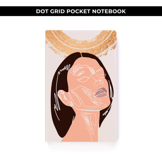 DOT GRID POCKET NOTEBOOK - POSITIVITY PROJECT ENERGY / NEW RELEASE / OPTION B