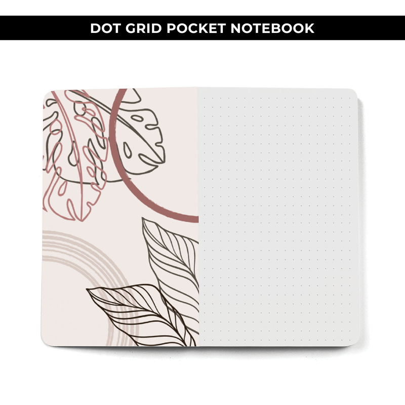 DOT GRID POCKET NOTEBOOK - POSITIVITY PROJECT ENERGY / NEW RELEASE / OPTION B