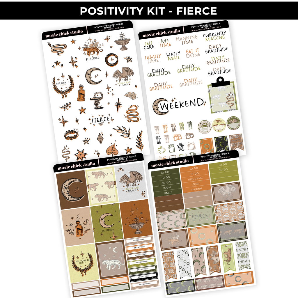 FIERCE - POSITIVITY PROJECT KIT - NEW RELEASE