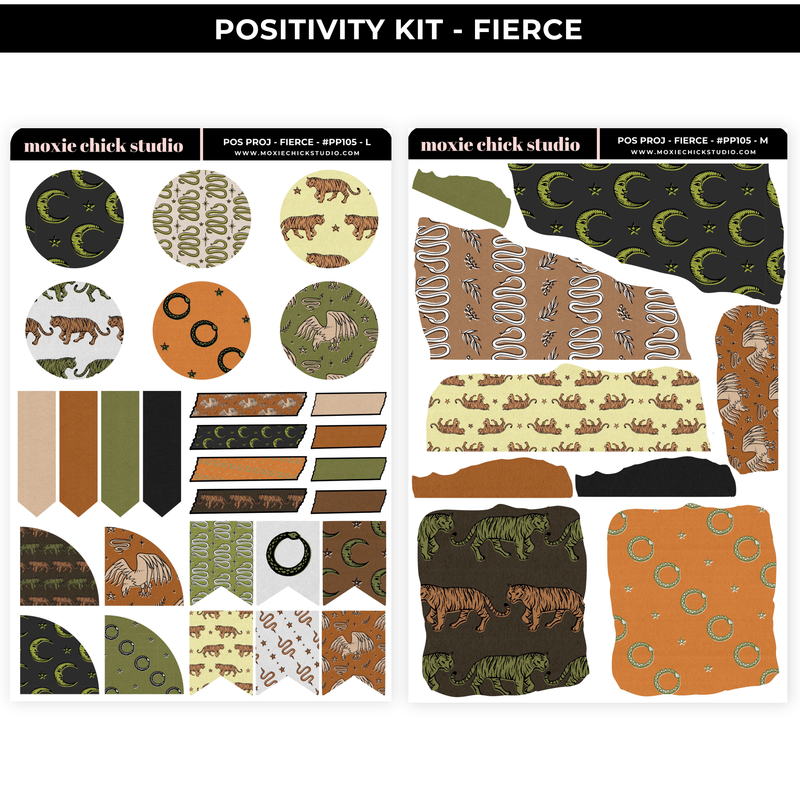 FIERCE - POSITIVITY PROJECT KIT - NEW RELEASE