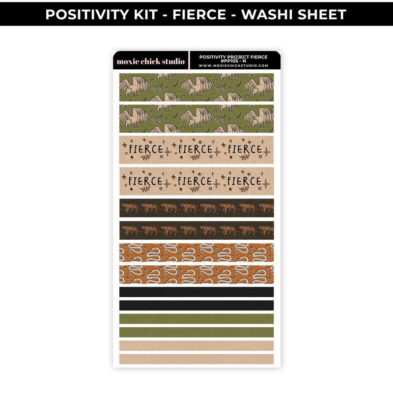 FIERCE - POSITIVITY PROJECT KIT - NEW RELEASE