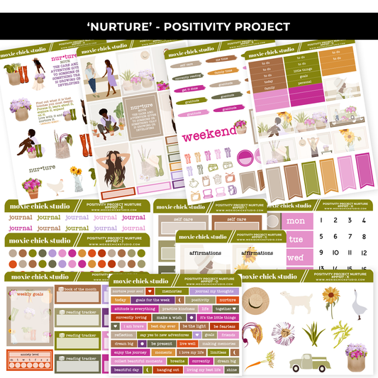 NURTURE - POSITIVITY PROJECT KIT - NEW RELEASE