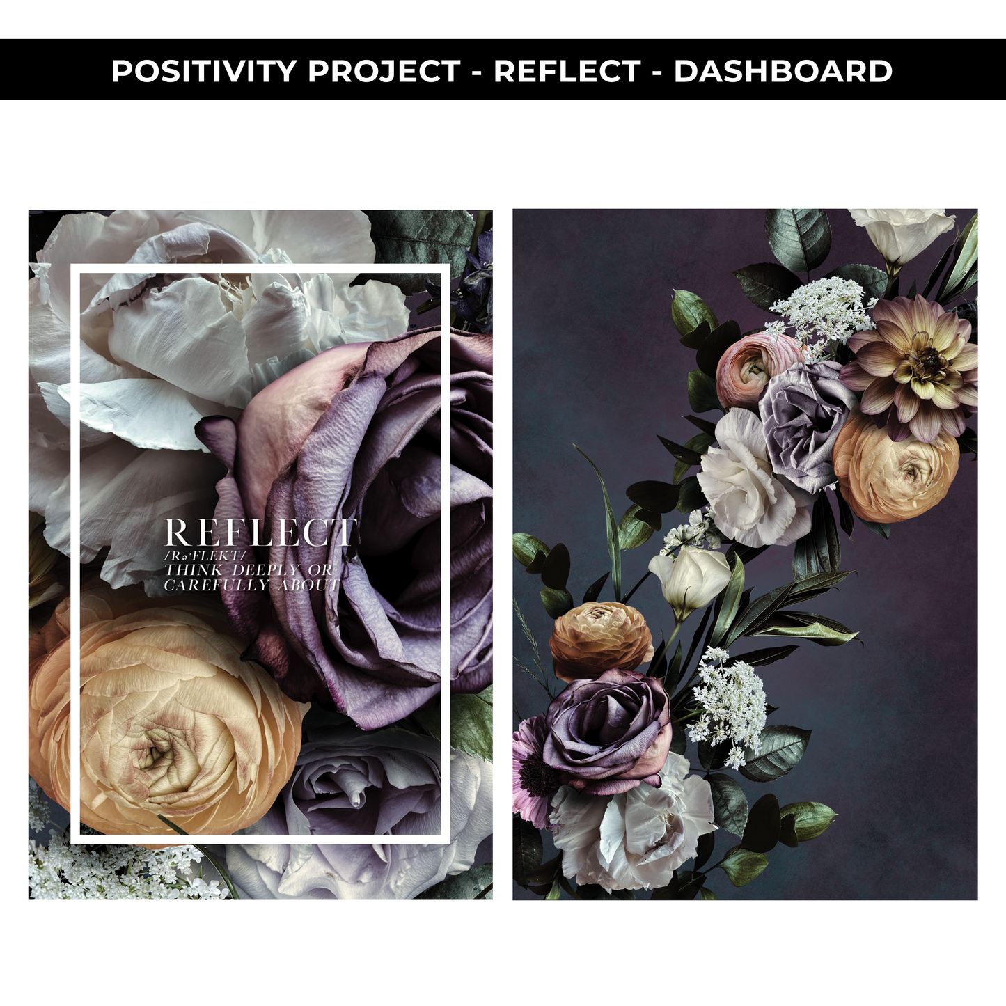 DASHBOARD - 'REFLECT' POSITIVITY PROJECT