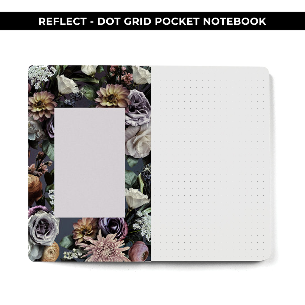 DOT GRID POCKET NOTEBOOK - POSITIVITY PROJECT REFLECT - NEW RELEASE