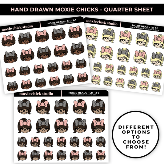 MOXIE CHICK (HAND DRAWN) - NEW RELEASE