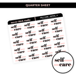 SELF CARE HIGHLIGHT TEXT #QT125 - NEW RELEASE