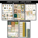 URBAN GARDEN - 5 LARGE SHEETS - NEW RELEASE