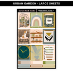 URBAN GARDEN - 5 LARGE SHEETS - NEW RELEASE